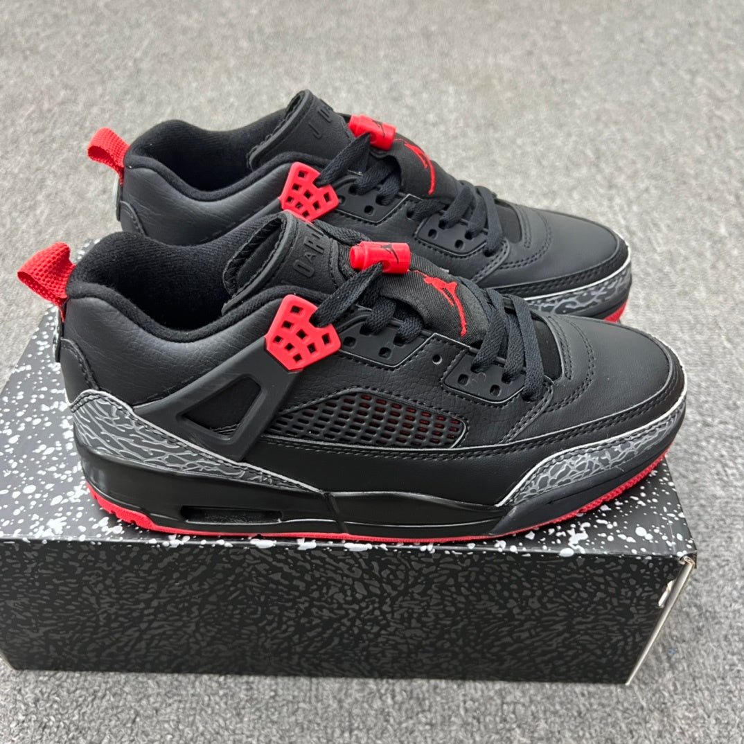 Air Jordan Spizike Low Black/Red Sneakers